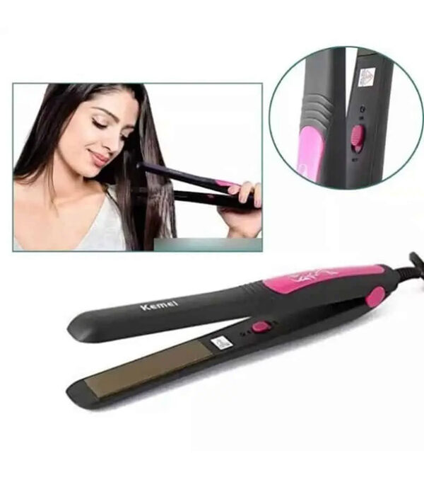Kemei KM-328 Professional Hair Straightener - Image 4