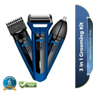KKemei KM-6330 3-In-1 Hair & Beard Trimmer For Men