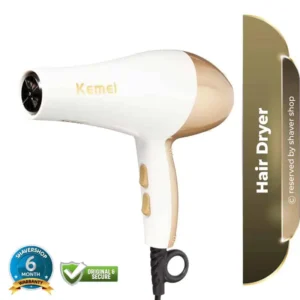 Kemei KM-810 Hair Dryer - With Comb