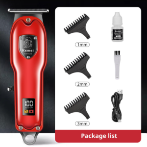 Kemei KM-026 Rechargeable Beard & Hair Trimmer For Men
