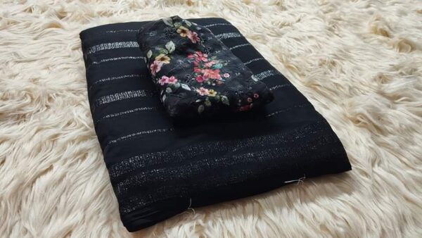 Georgette Indian Saree Premium quality - Image 3
