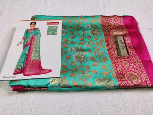 Silk Premium quality Indian Saree - Image 2