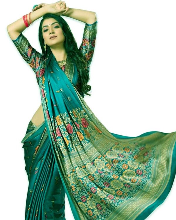 Indian Silk Saree Premium quality - Image 4