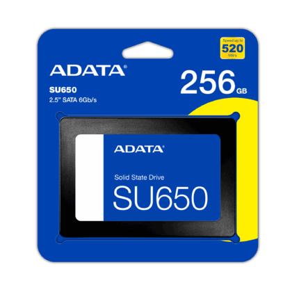 Adata SU650 250GB 2.5″ SATA Black Internal SSD