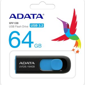 Adata UV128 64GB USB 3.2 Pen Drive