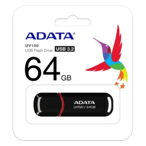 Adata UV150 USB 3.2 64GB Pen Drive - Black