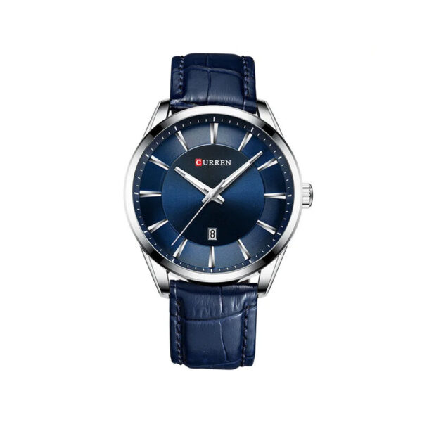Curren 8365 Quartz Casual Leather Watch for Men
