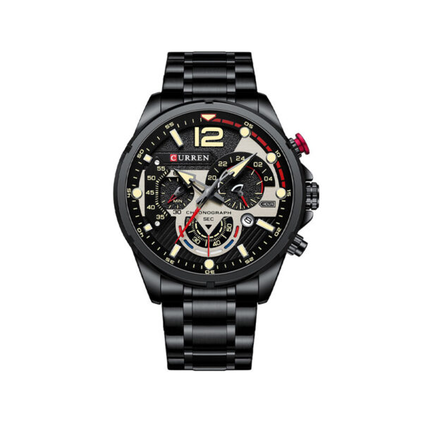 Curren 8395 Chronograph Waterproof Men’s Watch - Image 2