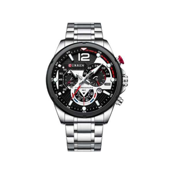 Curren 8395 Chronograph Waterproof Men’s Watch - Image 3
