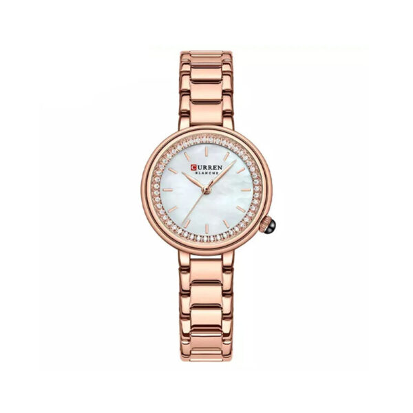 Curren 9089 Trendy Quartz Stainless Steel Women’s Watch - Image 2