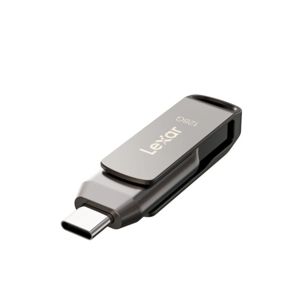 Lexar JumpDrive Dual Drive D400 128GB USB 3.1 Type-C Pen Drive - Image 2