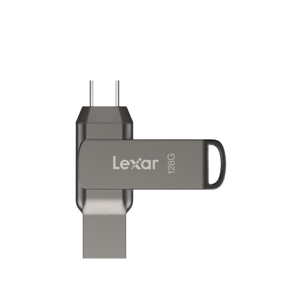 Lexar JumpDrive Dual Drive D400 128GB USB 3.1 Type-C Pen Drive - Image 3