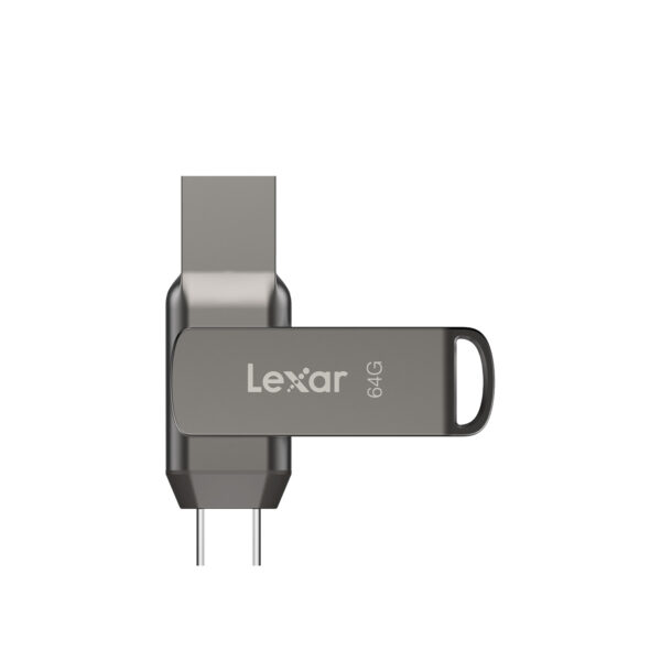 Lexar JumpDrive Dual Drive D400 64GB USB 3.1 Type-C Pen Drive - Image 3