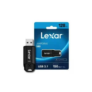 Lexar JumpDrive S80 128GB USB 3.1 Pen Drive- Black