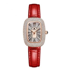 Olevs 9940 Women’s Watch Fashion Square Dial Diamond
