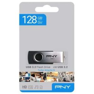 PNY Turbo Attache R 128GB USB 3.2 Pen Drive