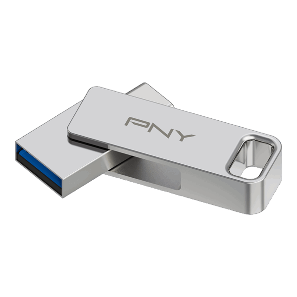 PNY Duo Link 128GB USB 3.2 Type-C Dual Pen Drive - Image 3