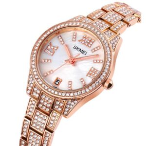 Skmei 1741 RG Rhinestone Mosaic Women’s Watch